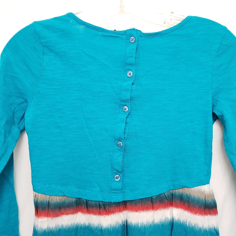 Turquoise Roxy Striped Dress - Picture 5 of 7